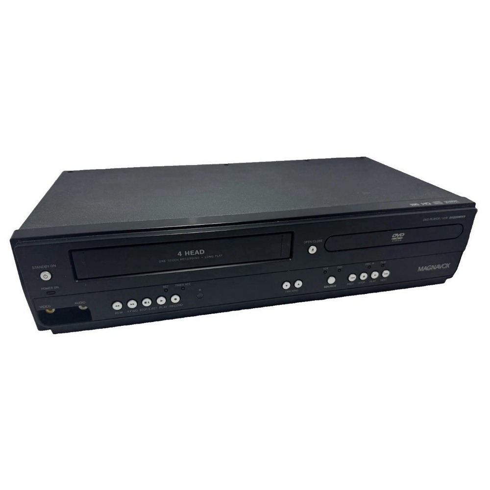 Magnavox DV220MW9 DVD VCR Combo Player FOR PARTS VCR Side Not Working DVD Works!